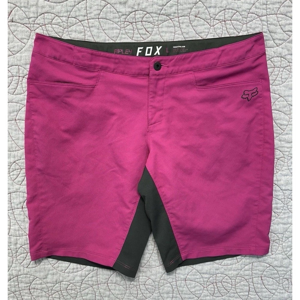 Fox Ripley Mountain Biking Shorts‎ Women's Pink Size Large / No Liner
